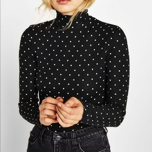 Berksha black polka bodysuit